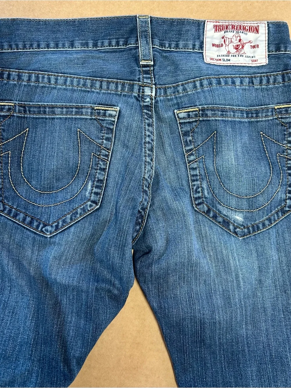 True Religion Slim Fit Blue Men's Jeans Size 32